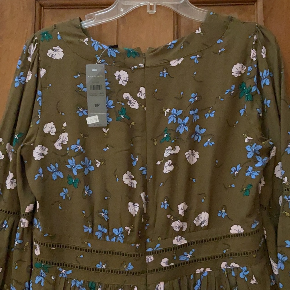 New Ann Taylor Bell-sleeve Dress - Picture 5 of 5